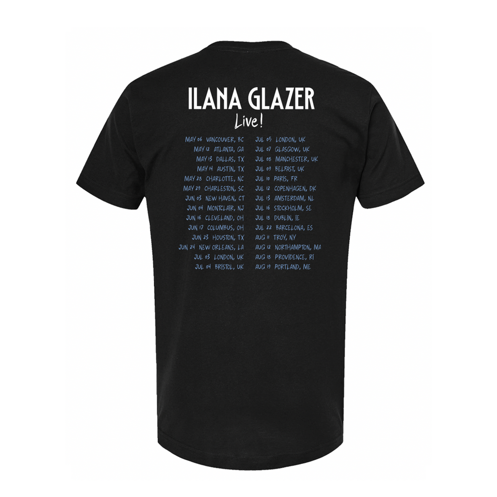 Ilana Glazer Live Tour Tee Black
