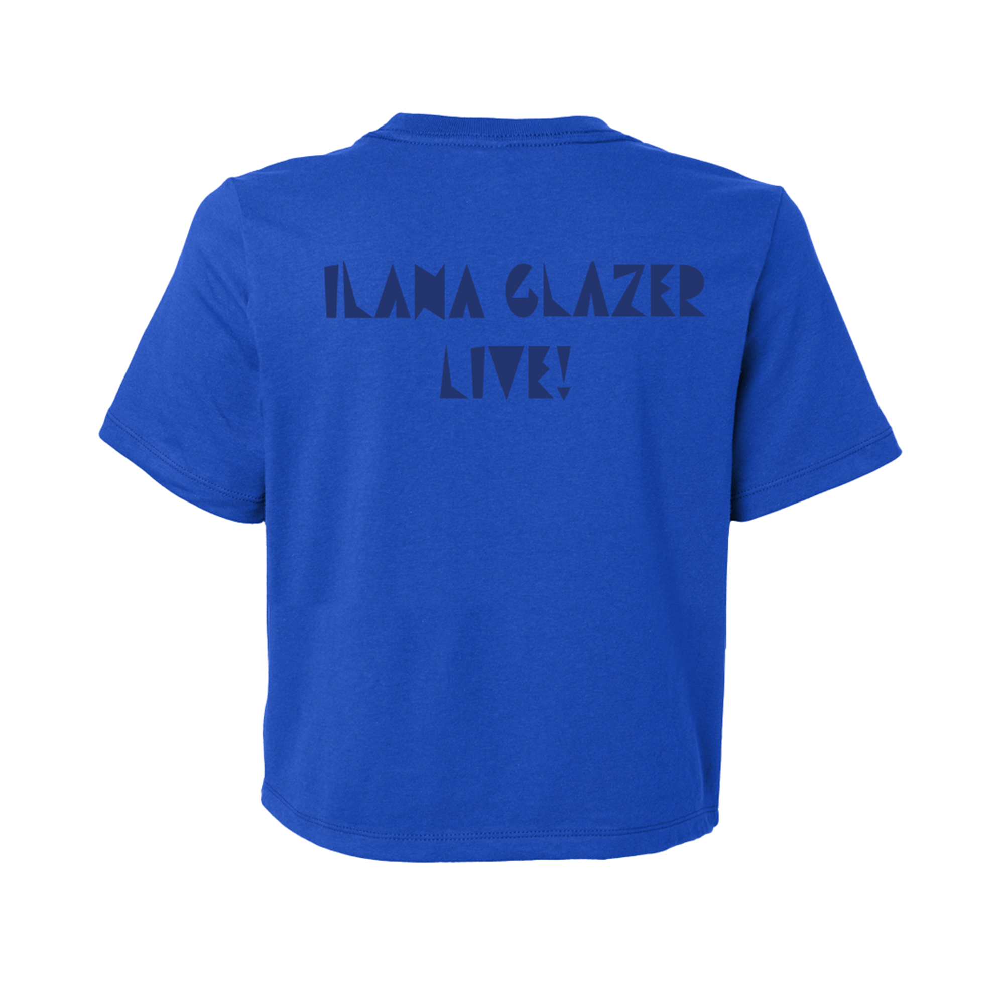 Ilana Glazer Live Titties Out Crop Tee