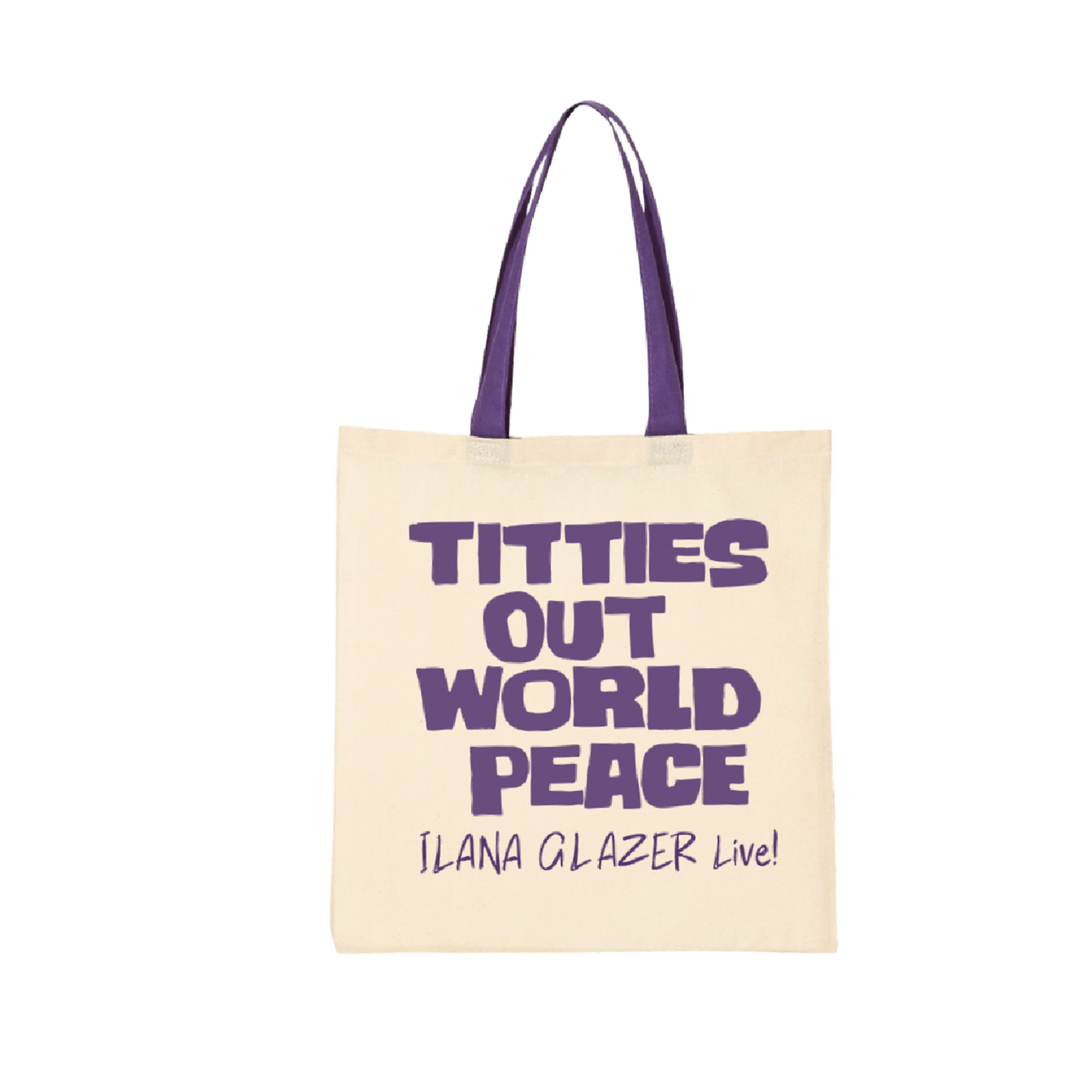 Ilana Glazer Live Titties Out Tote